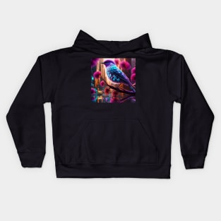 Majestic translucent Bird No.1 Kids Hoodie